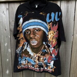Backstock Lil Wayne Hot Boys AOP T-shirt XL BG Juvenile Turk Cash Money